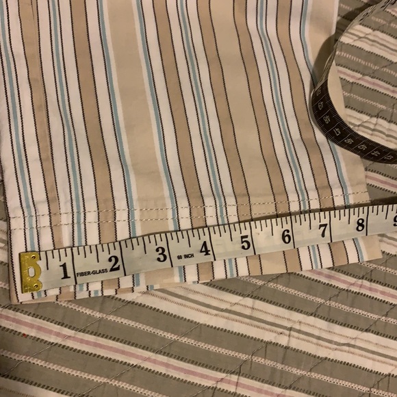 🍁 Ann Taylor Loft striped stretch pant 10 EUC - Picture 10 of 15